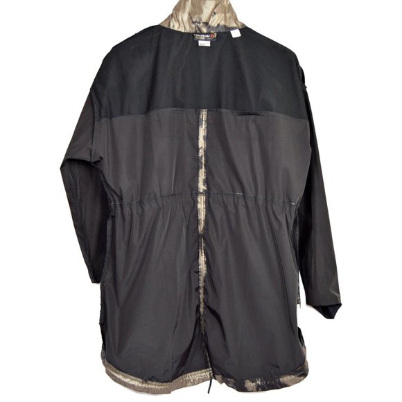 Reebok Black and GoldMetallic Women's Athletic Casual Jacket NWOT - Picture 6 of 14